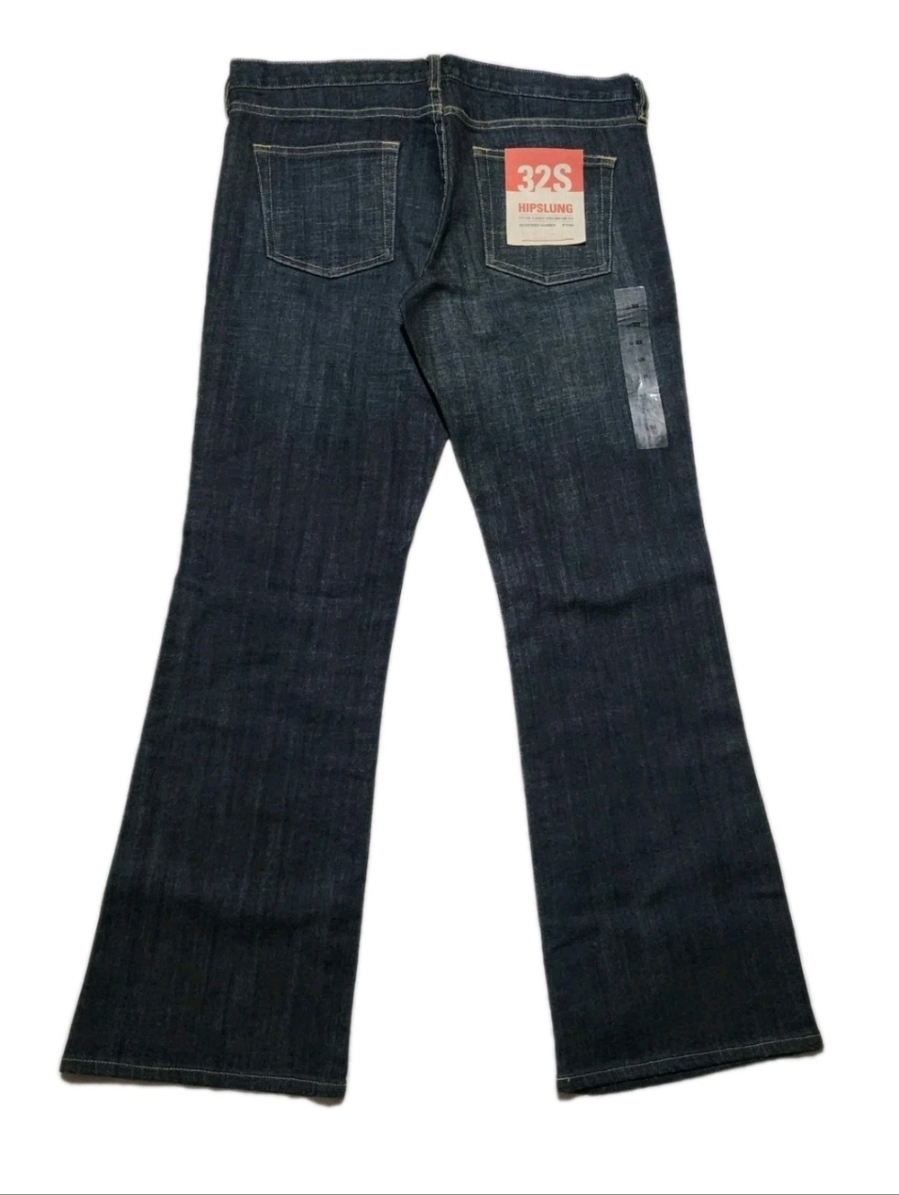 NWT J Crew Hipslung Jeans Classic Straight Leg 32S  Dark 34 X 31 Stretch J.Crew